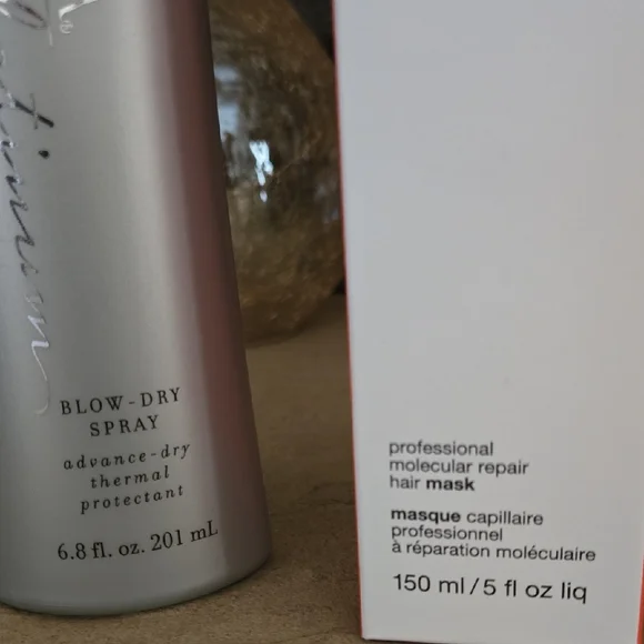 Bundle Of High End $$$ K18 JUMBO repair Mask & Kenra Platinum Blow-Dry Spray - Picture 2 of 2